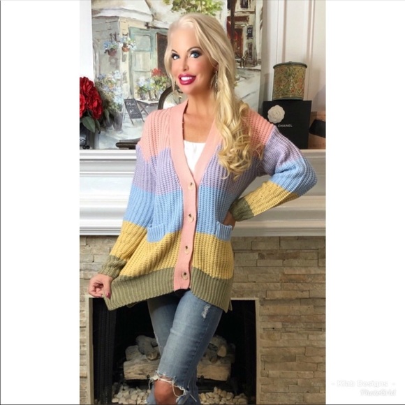 B2S💗💙Last-Festival🌸fresh pastel sweater great 4wknd action+school/work! - Picture 2 of 4